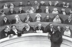 Le ventre législatif, extrait de l'Association mensuelle de janvier 1834